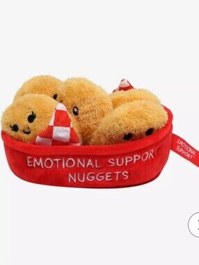 ✨ NWT What Do You Meme? Emotional Support Pals Nuggets Plush Set ✨